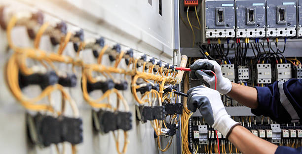 Professional Electrician technician working in Watauga, TX